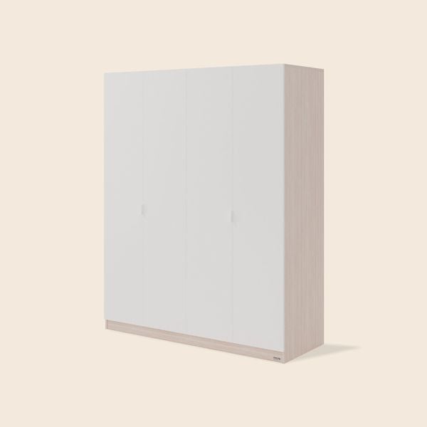  Tủ Quần Áo Gỗ MOHO MONZA 4 Cánh 1m6 